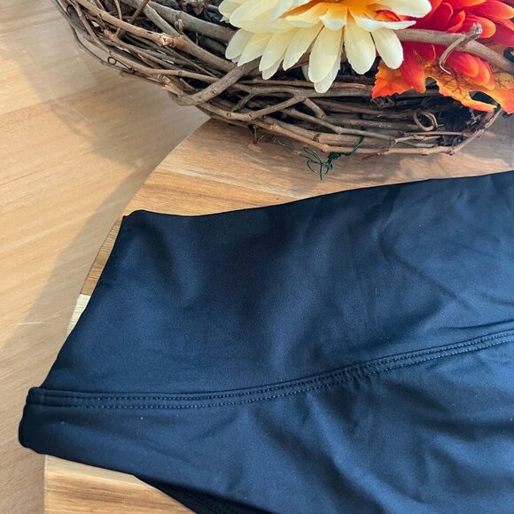 prAna Womens Aurelia XS Bathing Suit Bikini Bottom High Waisted XTRA-SMALL Black - Picture 2 of 9